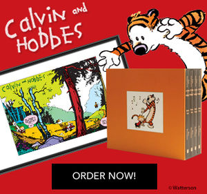 Officially Licensed Calvin Hobbes Comic Art Prints