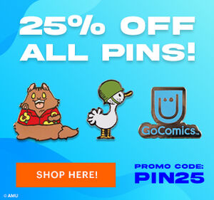25% Off all pins. Use promo code PIN25 when checking out.