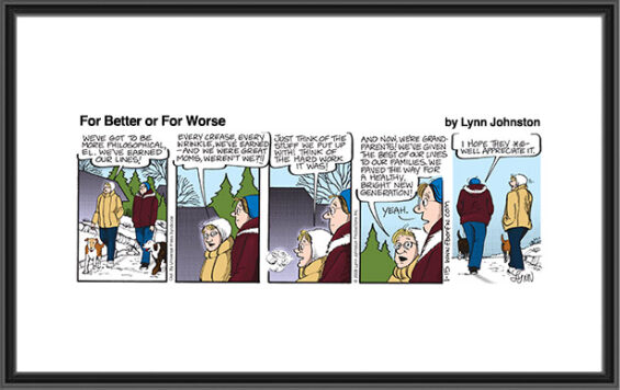 For Better or For Worse – January 15, 2008 – Comic Art Print