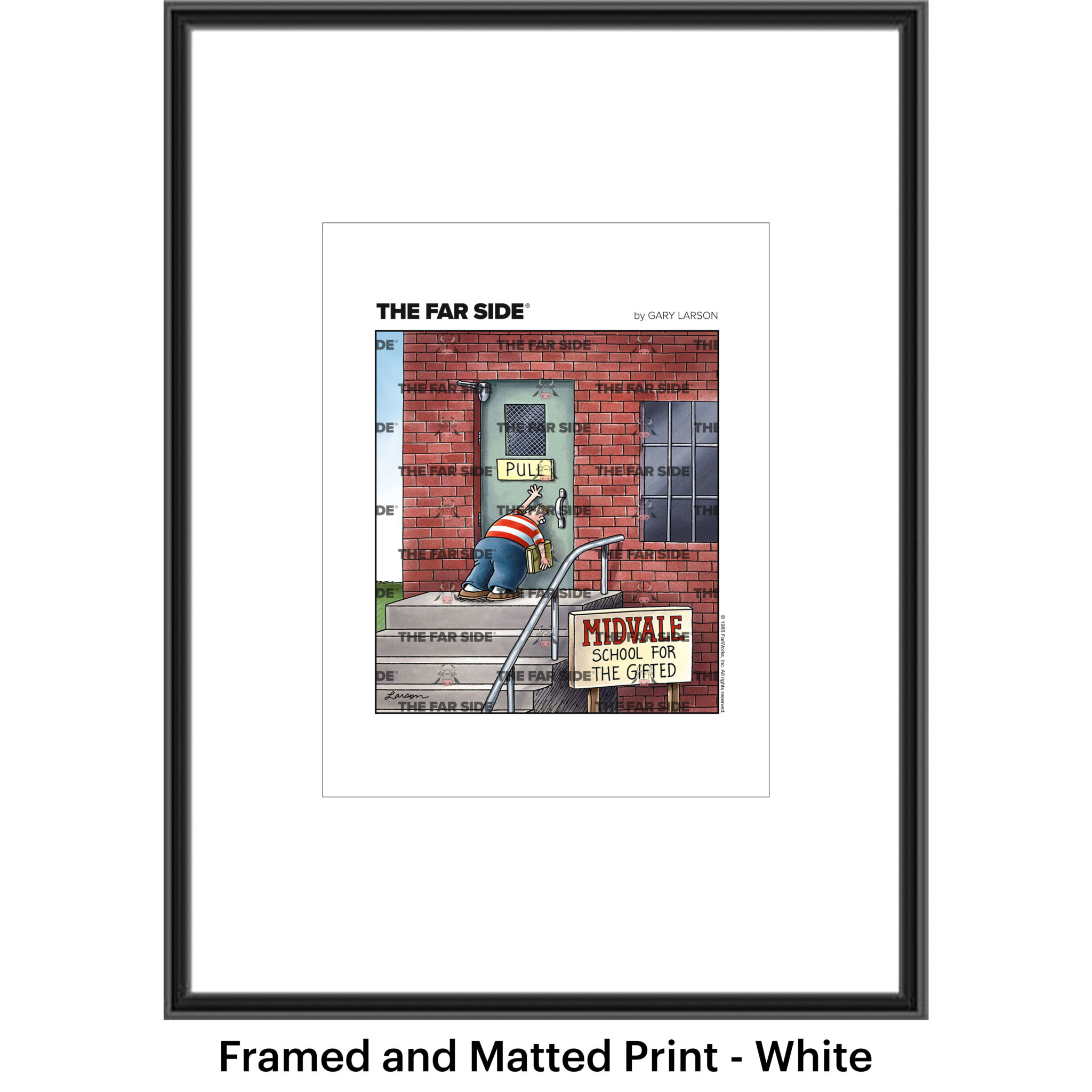 The Far Side® Comic Art Print – “Midvale School for the Gifted” (Color ...