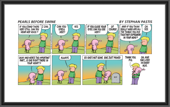 Pearls Before Swine - August 25, 2024 - RIP Comic Art Print